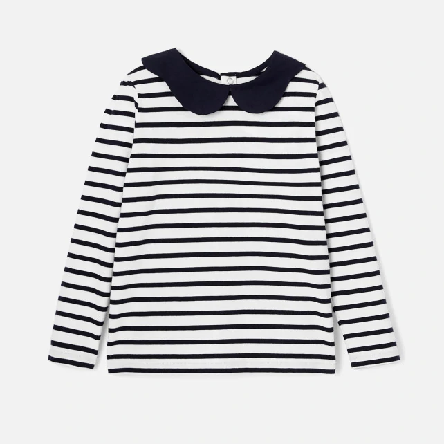 Girl striped T-shirt