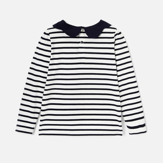 Girl striped T-shirt