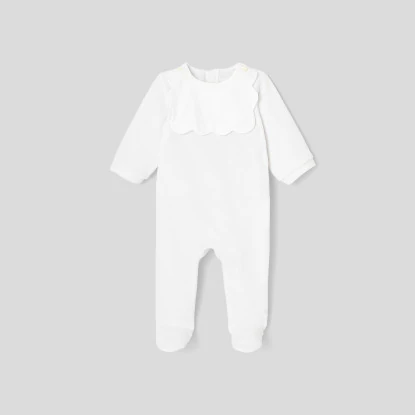 Baby girl velvet bouclette pyjamas