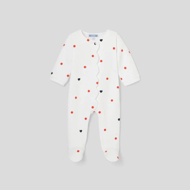 Baby girl fleece pyjamas