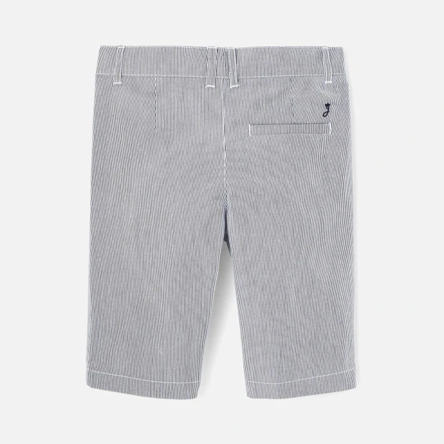 Boy striped Bermuda shorts