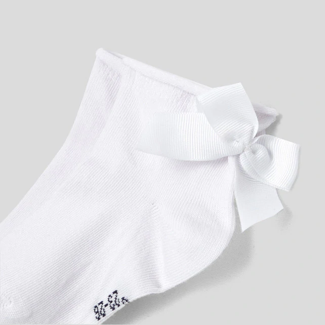 Girl bow socks