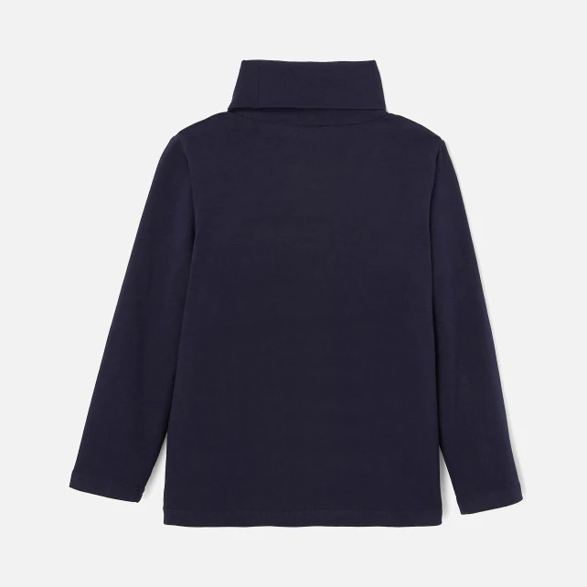 Boy polo-neck jumper