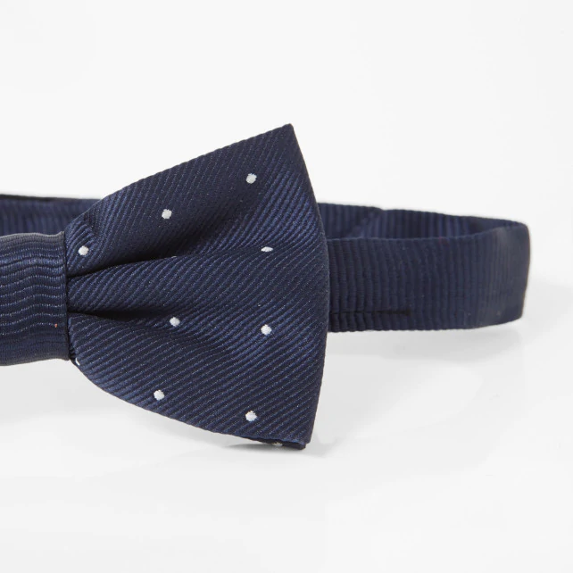 Polka dot bow tie