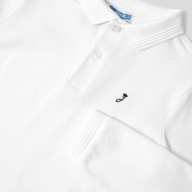 Boy long sleeve polo shirt