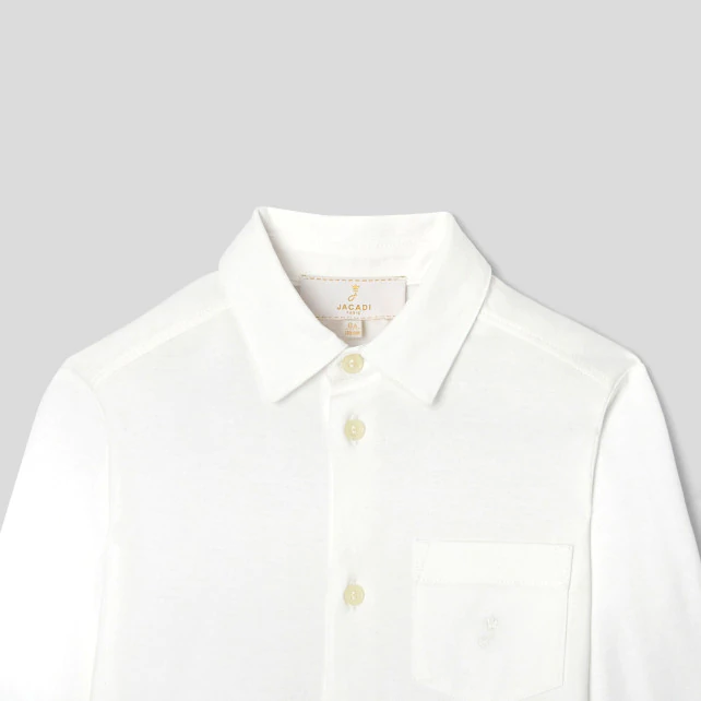 Boy mercerized cotton shirt