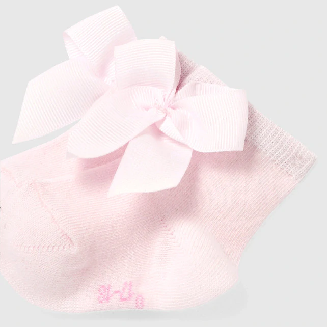 Baby girl bow socks