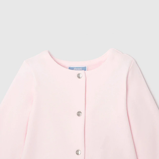 Baby girl fleece cardigan