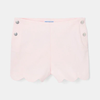 Girl cotton pique shorts