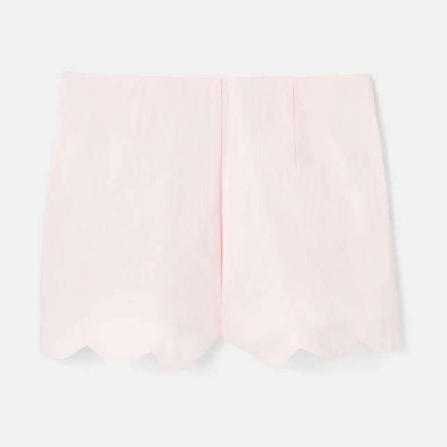 Girl cotton pique shorts