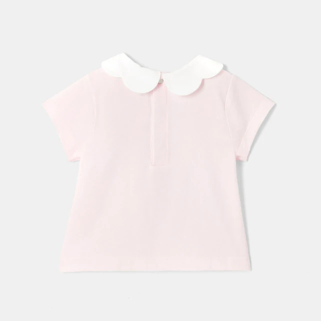 Baby girl short sleeve t-shirt