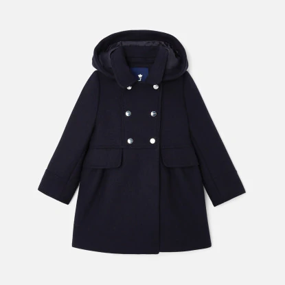 Girl wool coat