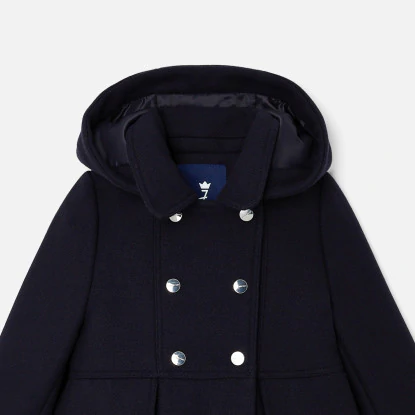 Girl wool coat