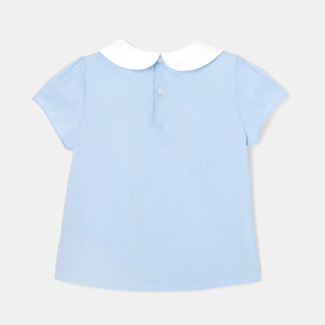 Girl poplin blouse