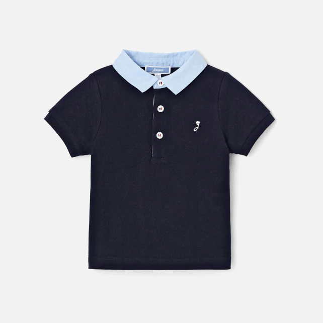 Baby boy short sleeve polo