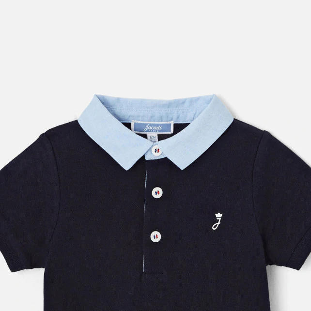 Baby boy short sleeve polo