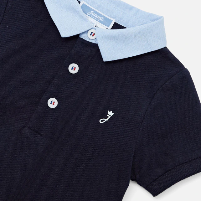 Baby boy short sleeve polo