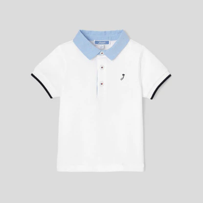 Baby boy short sleeve polo shirt