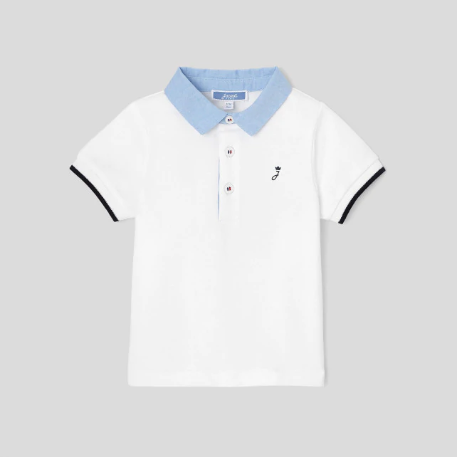 Baby boy short sleeve polo shirt