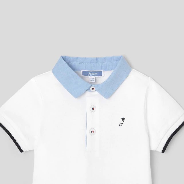 Baby boy short sleeve polo