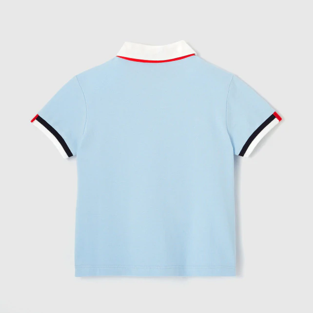 Boy short-sleeve polo shirt