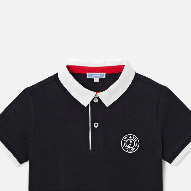 Boy short-sleeve polo shirt