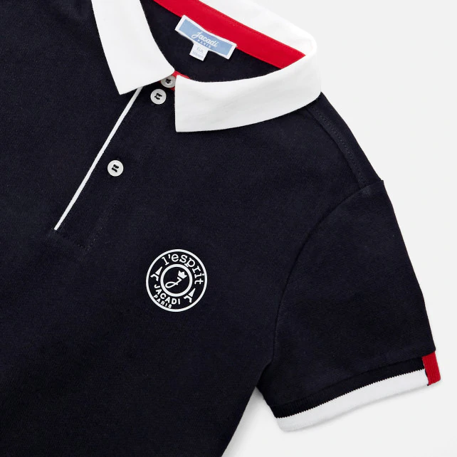 Boy short sleeve polo