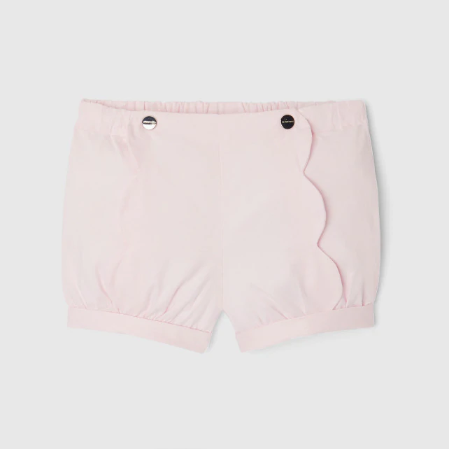 Baby girl twill shorts