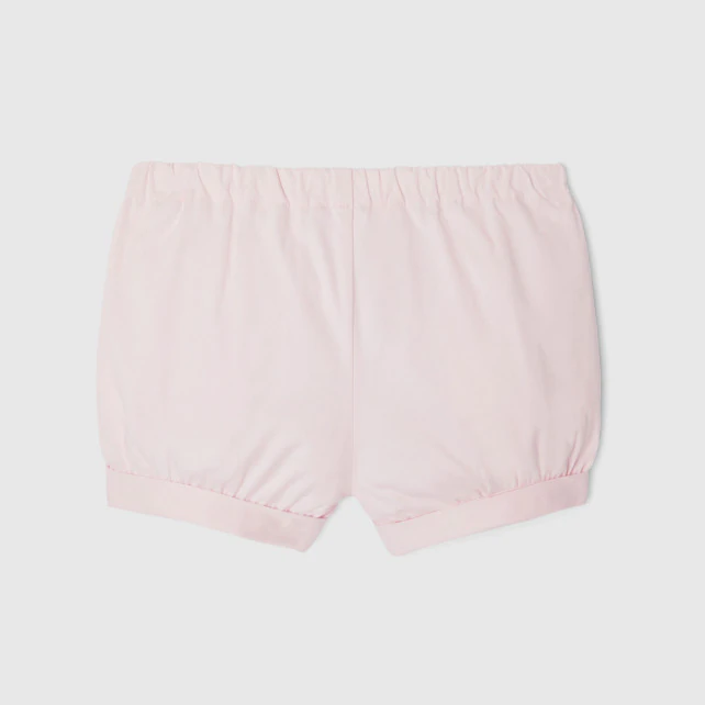 Baby girl twill shorts