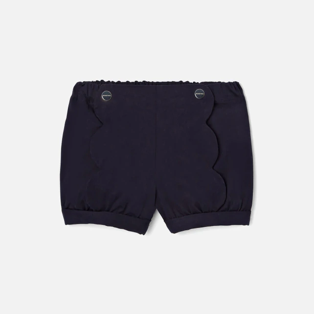 Baby girl twill shorts