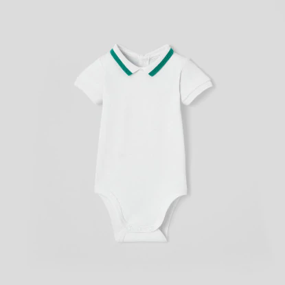 Baby boy short-sleeved bodysuit