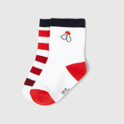 Toddler boy sock duo