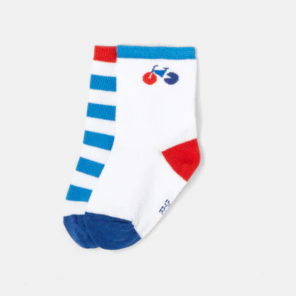 Toddler boy sock duo