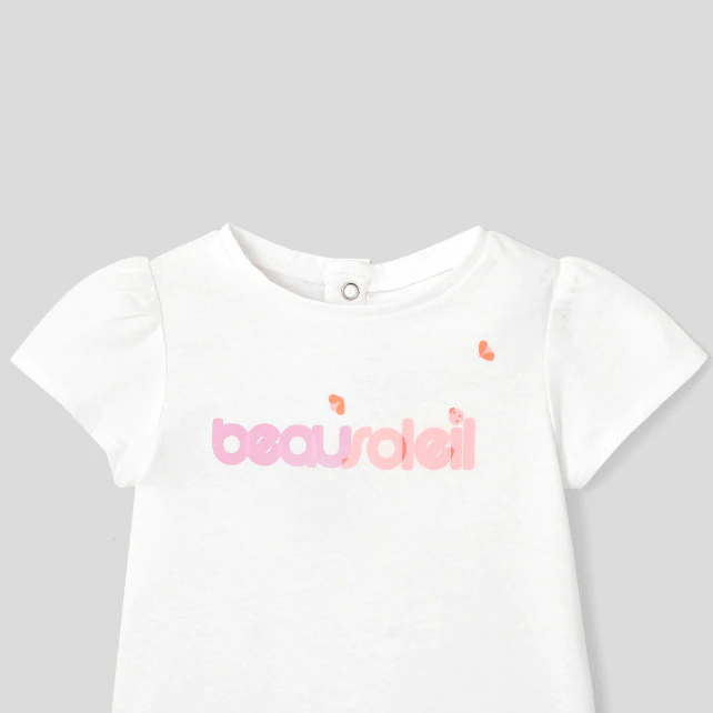 Toddler girl short-sleeved t-shirt