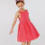 Girls’ scalloped dress