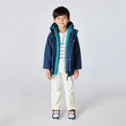 Boy 3-in-1 parka