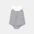 Toddler girl striped formal dress