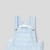 Baby boy striped dungarees