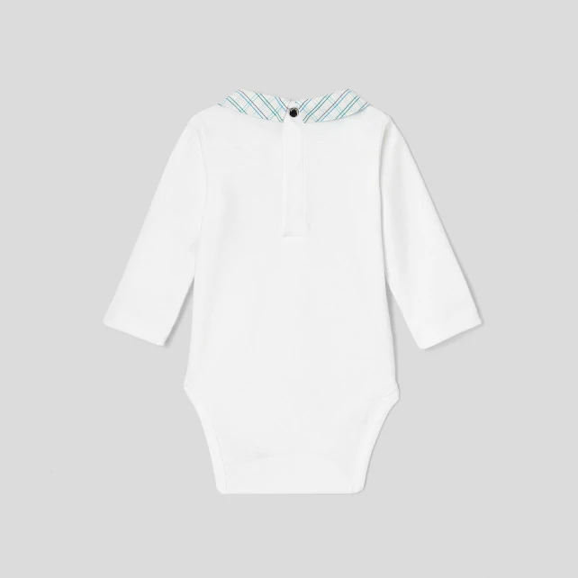 Baby boy long sleeve bodysuit