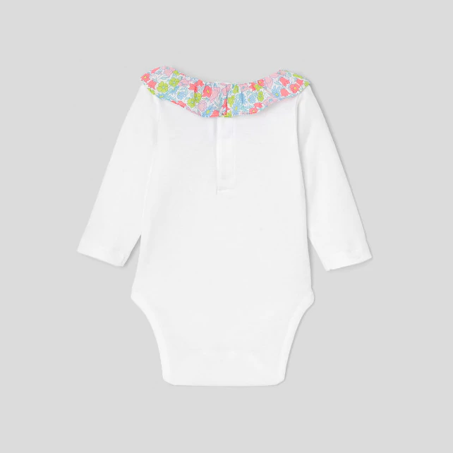 Baby girl long sleeve bodysuit