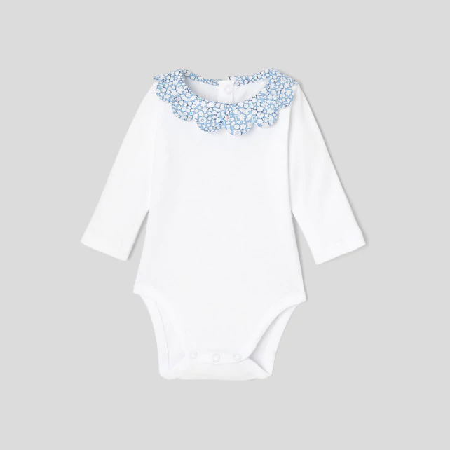 Baby girl long sleeve bodysuit