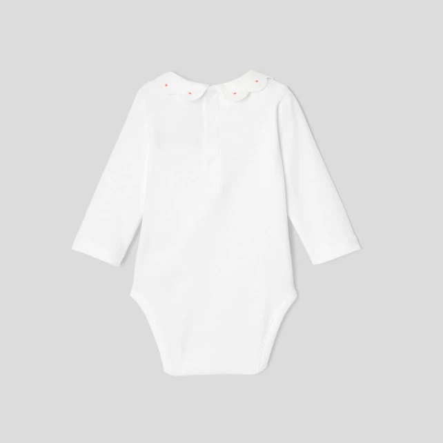 Baby girl long sleeve bodysuit