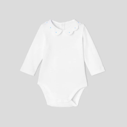 Baby girl long sleeve bodysuit