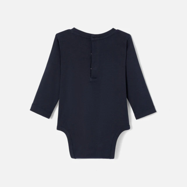 Baby boy long sleeve bodysuit