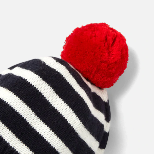 Baby boy striped beanie