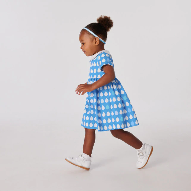 Baby girl short sleeve dress