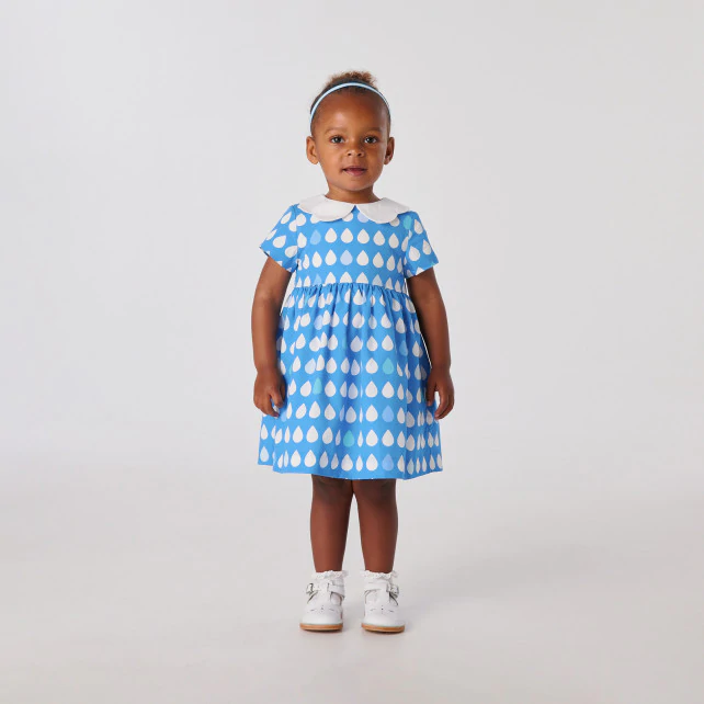 Baby girl short sleeve dress