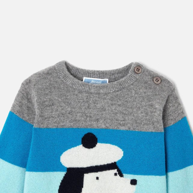 Baby boy cashmere jumper