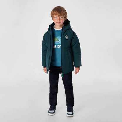 Boy technical parka