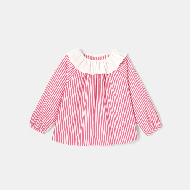 Baby girl striped blouse